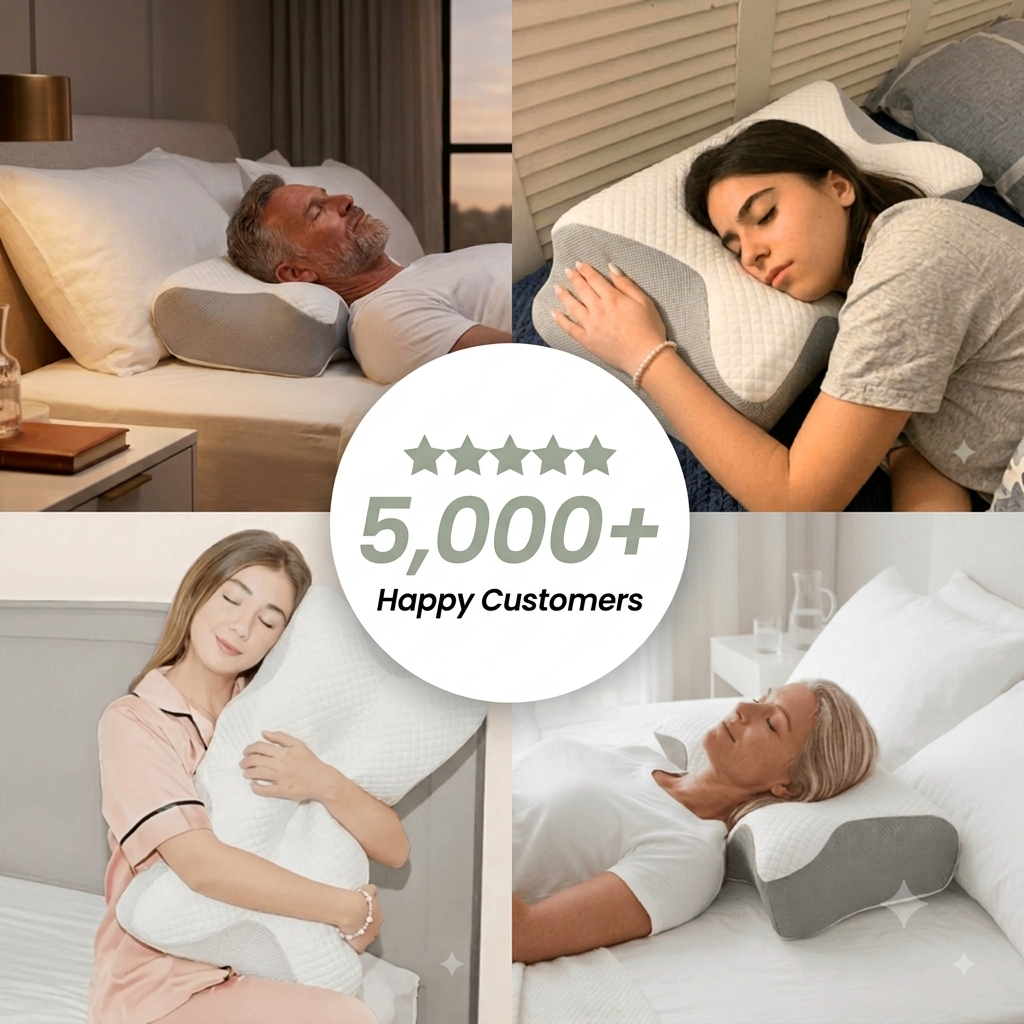 TranquilCore™ Premium Ergonomic Pillow