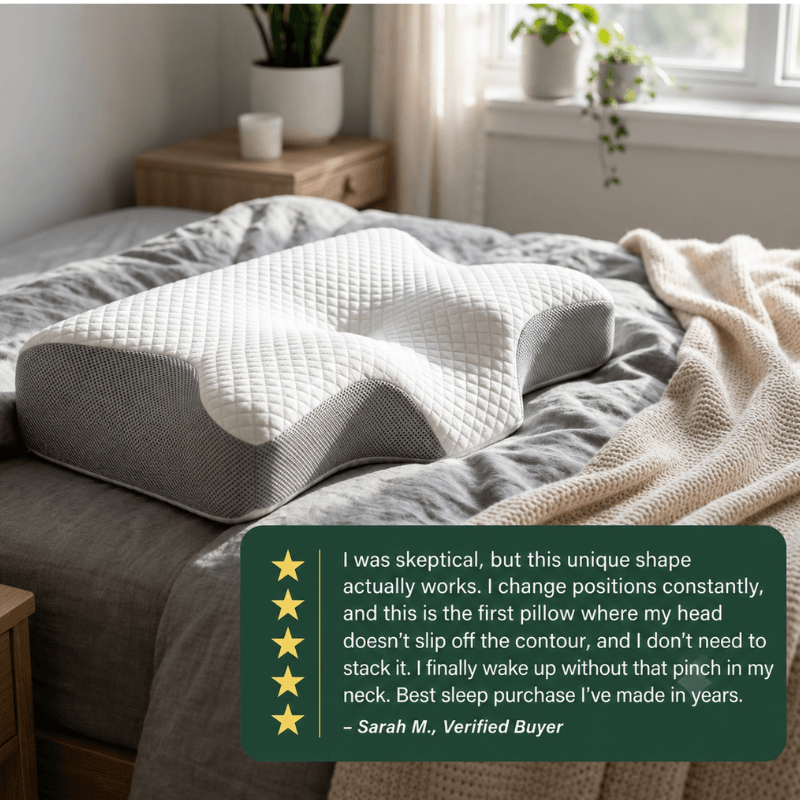 TranquilCore™ Premium Ergonomic Pillow